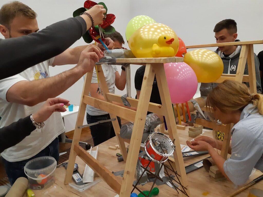 SolDevelo integrantion Event 2019 Goldberg's machine