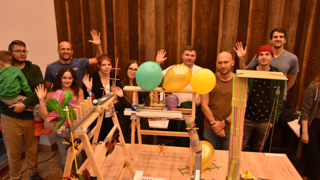 SolDevelo integrantion Event 2019 Goldberg's machine