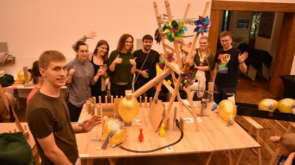 SolDevelo integrantion Event 2019 Goldberg's machine