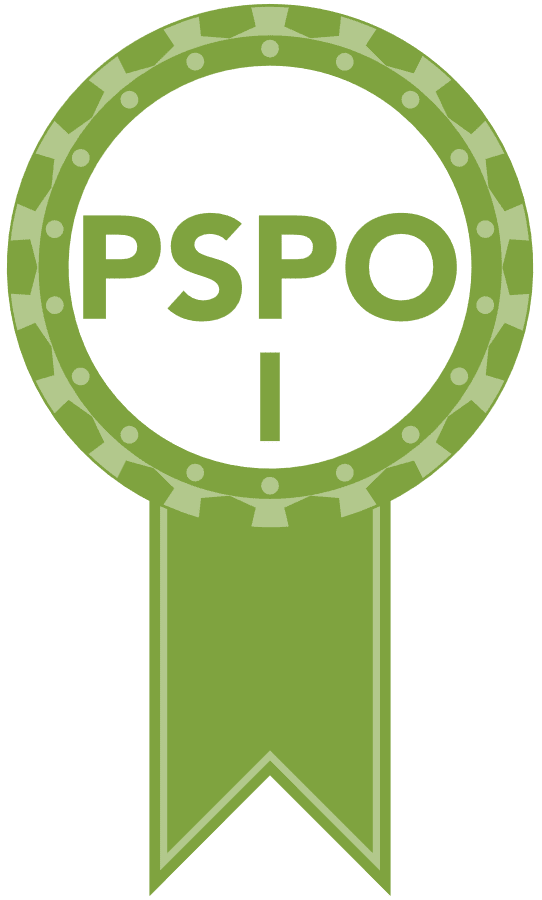 Professionam Scrum Product Owner badge