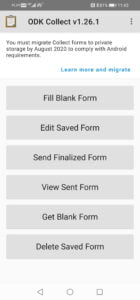 odk collect app