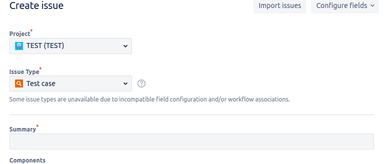 QAlity - create issue