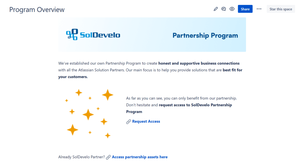 soldevelo partnership program